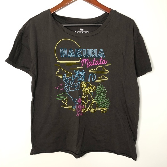 Disney The Lion King Hakuna Matata Graphic T-Shirt - Picture 3 of 5